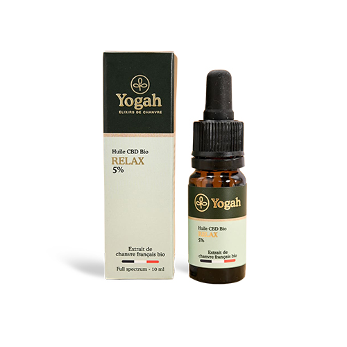 Yogah - Huile CBD bio relax 5 %