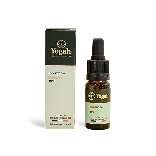 Yogah - Huile CBD bio Relax 10 %