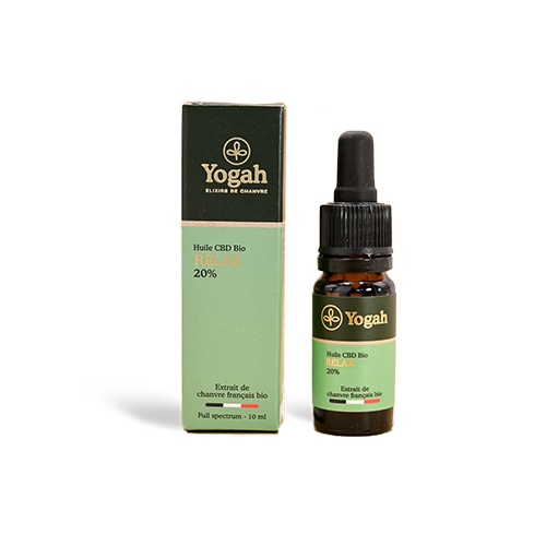 Yogah - Huile CBD bio relax 20 %