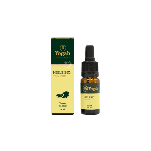 Yogah - Huile Bio 20% Broad Spectrum Citron - 10ml