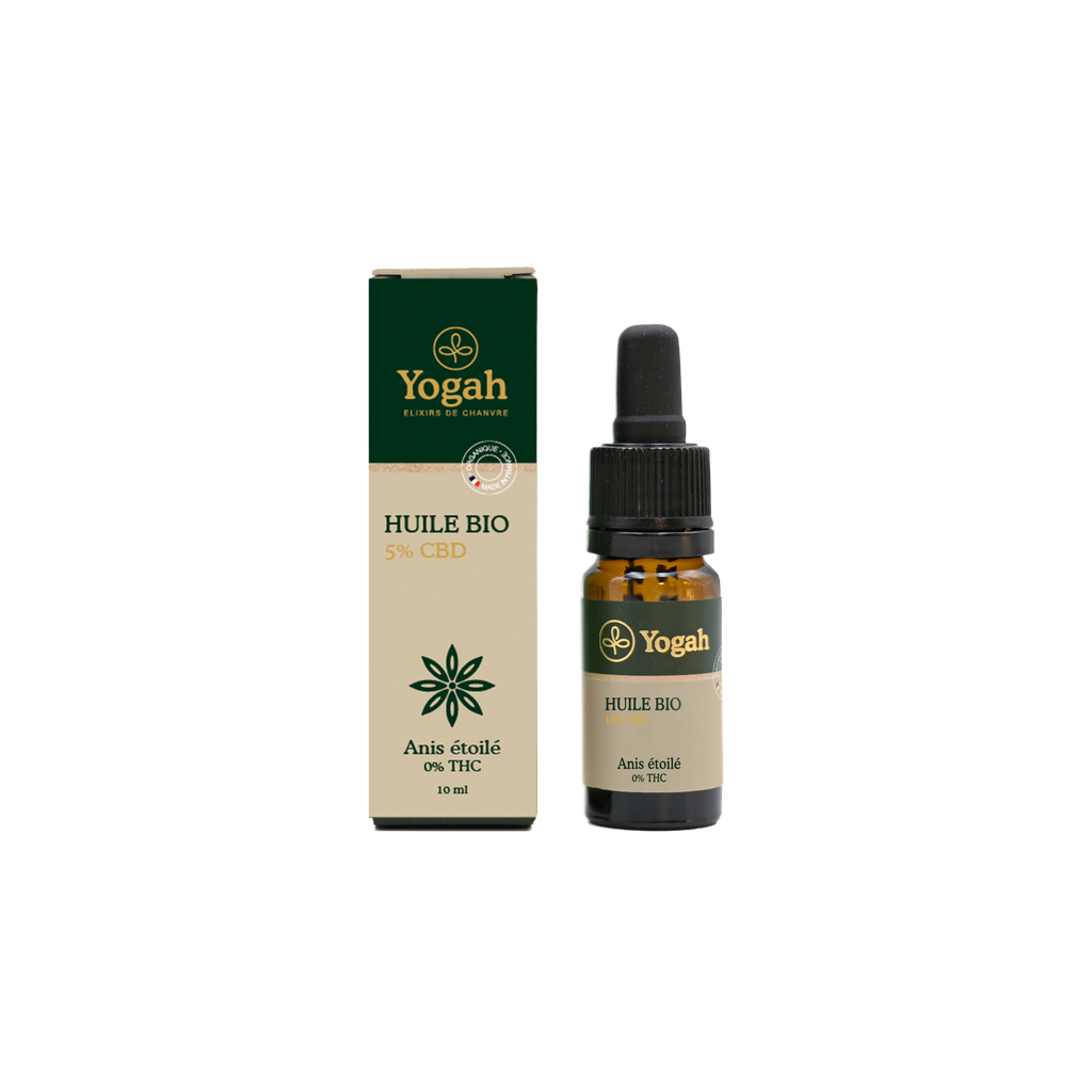 Yogah - Huile Bio 5% Broad Spectrum Badiane - 10ml