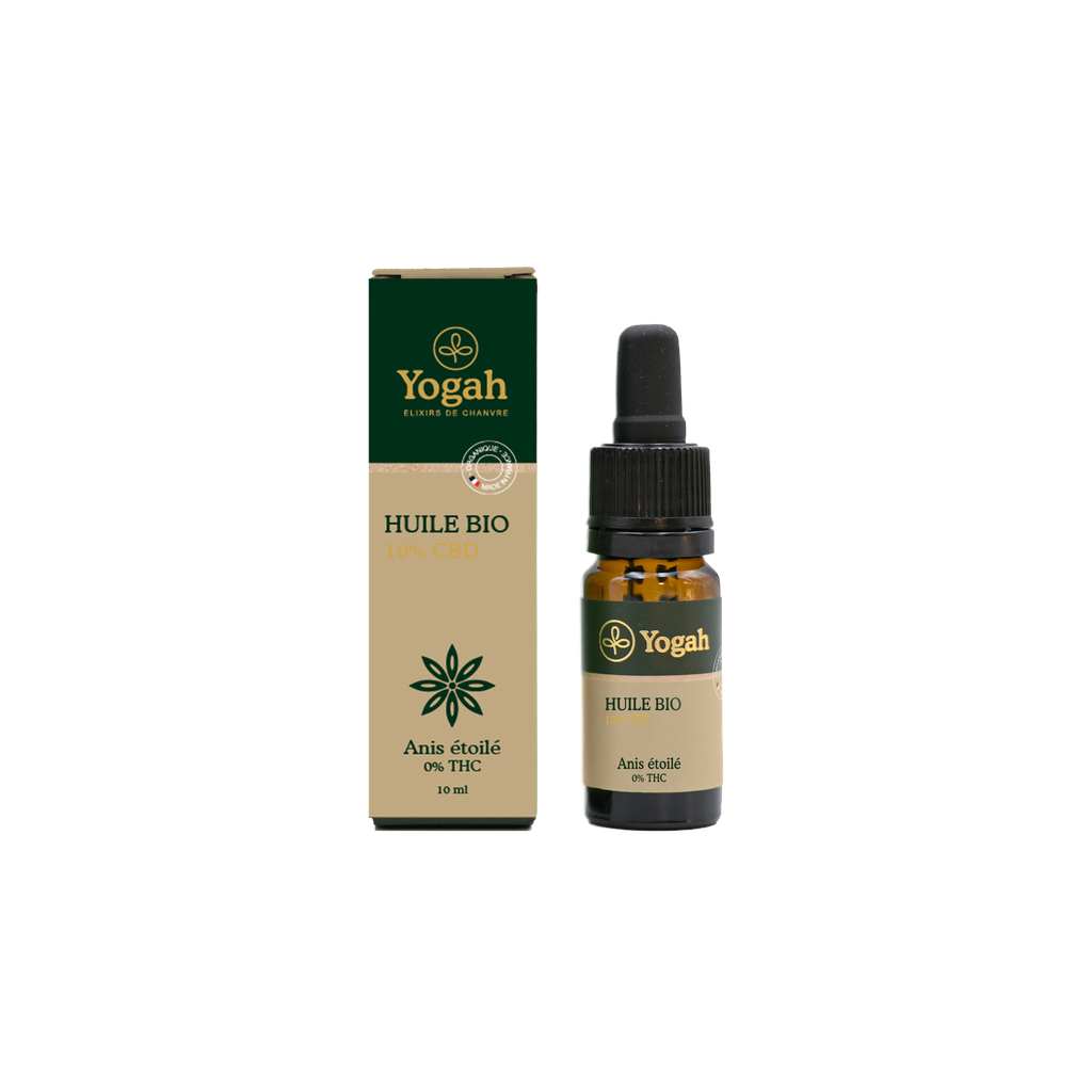 Yogah - Huile Bio 10% Broad Spectrum Badiane - 10ml