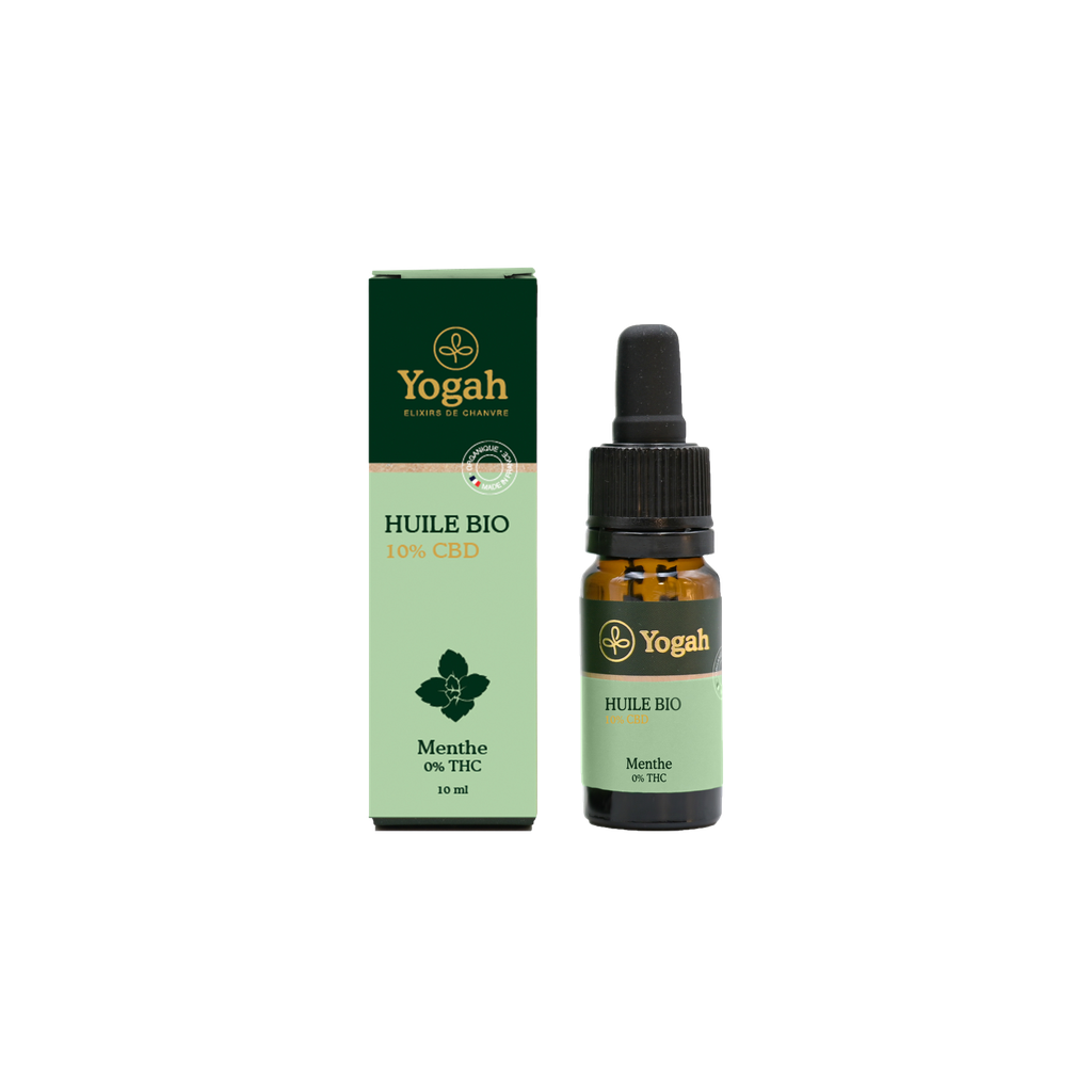 Yogah - Huile Bio 10% Broad Spectrum Menthe - 10ml