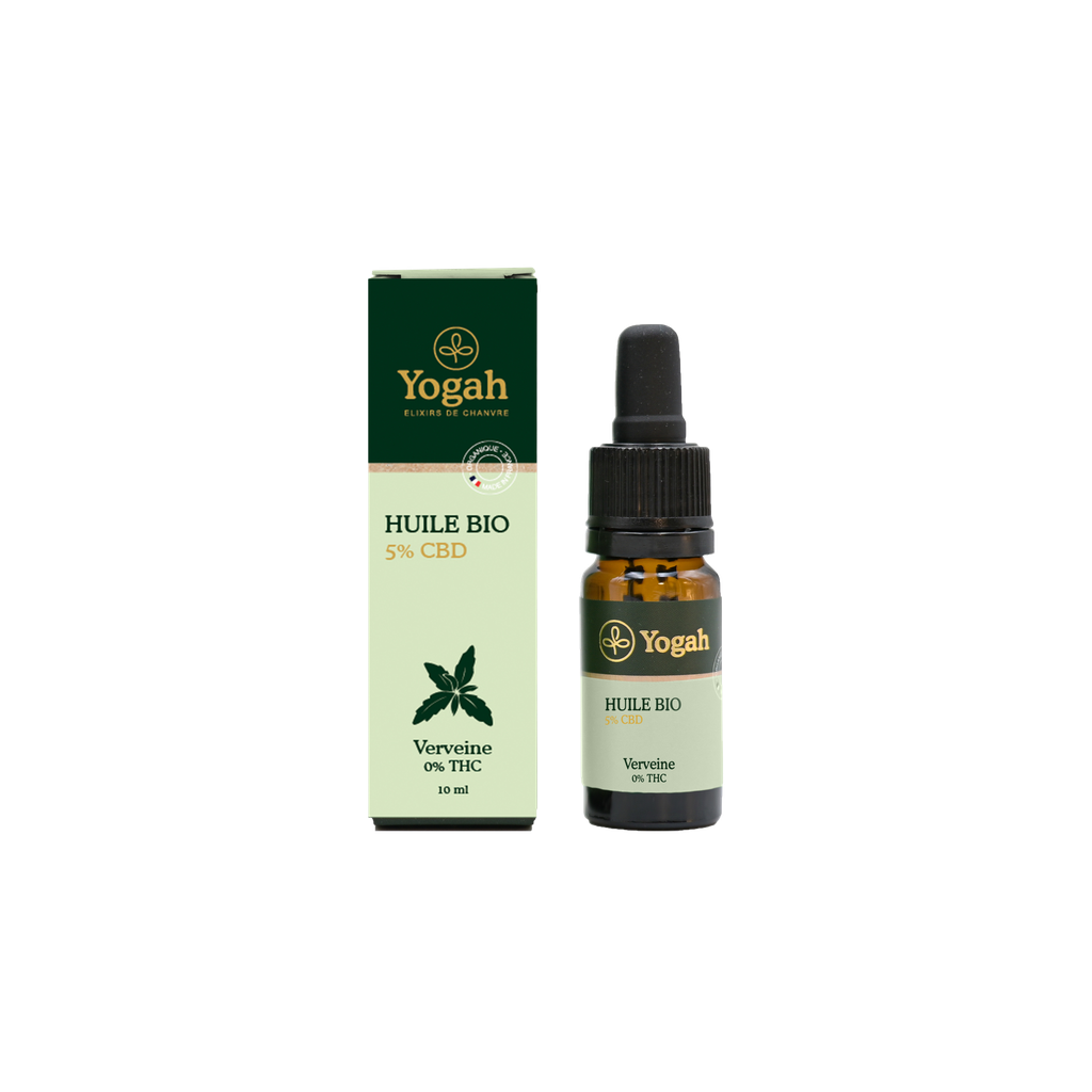 Yogah - Huile Bio 5% Broad Spectrum Verveine - 10ml