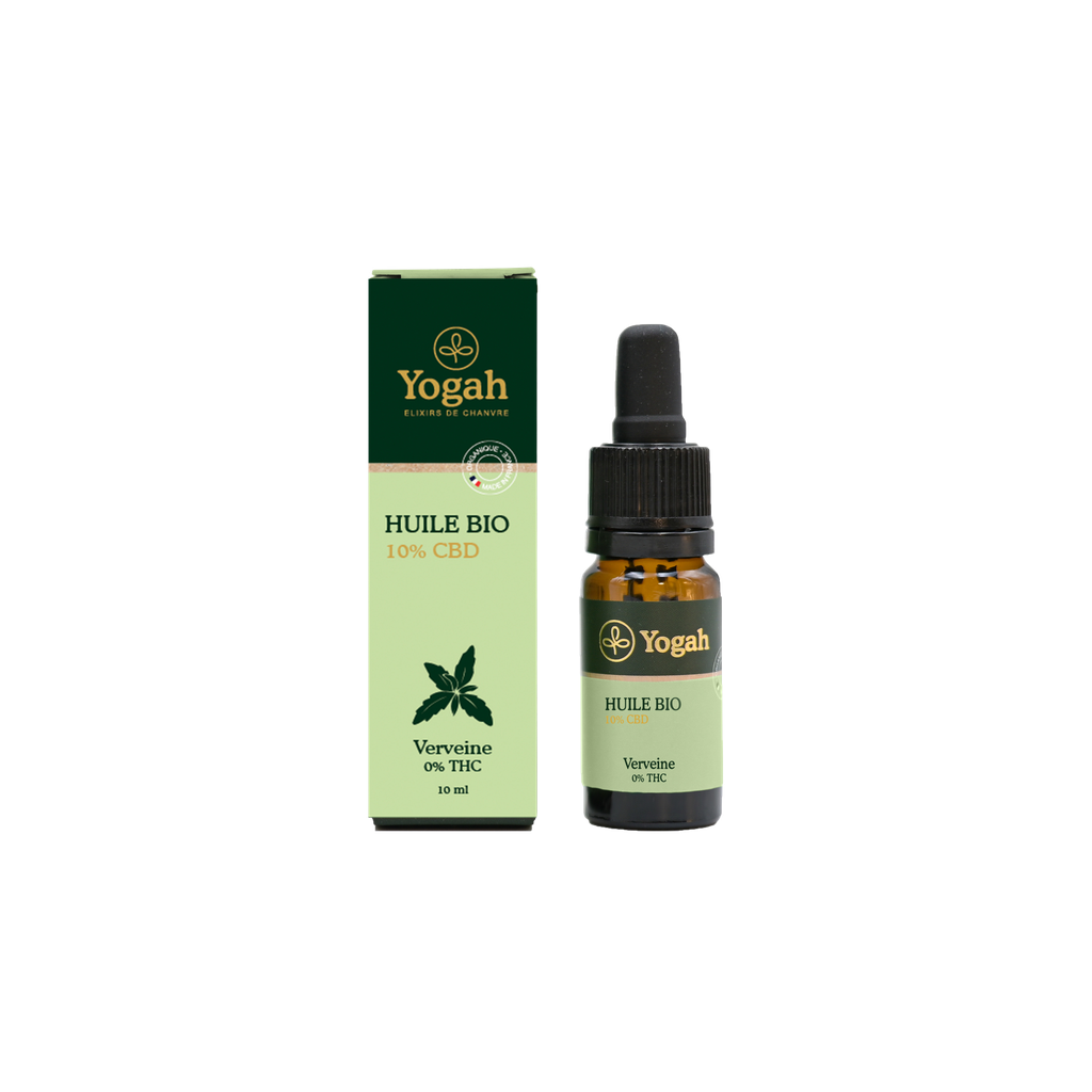 Yogah - Huile Bio 10% Broad Spectrum Verveine - 10ml