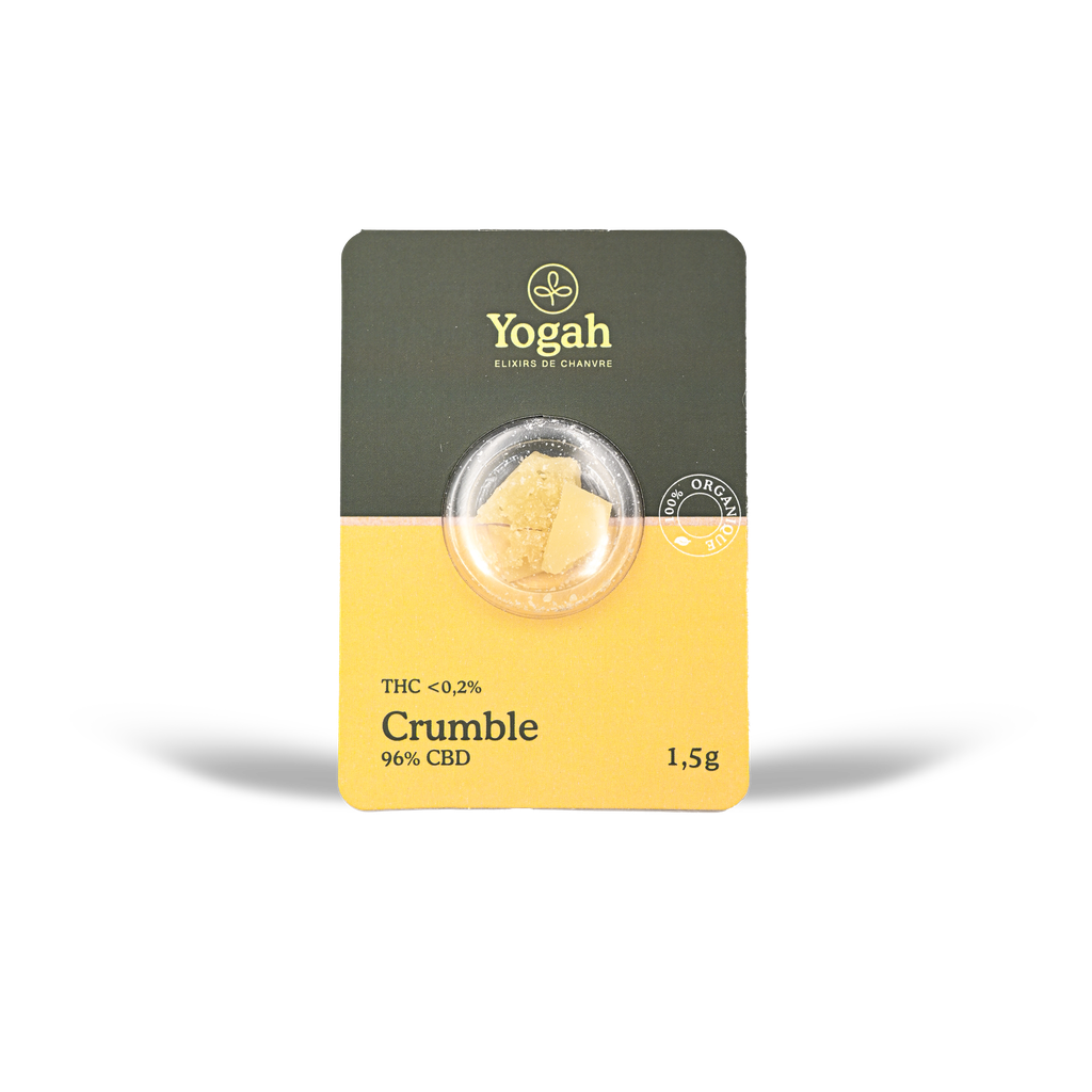 Yogah - Crumble CBD 96% - 1.5g - Blister