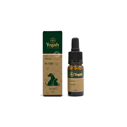 [EAN: 3760338761413] Yogah - Huile CBD 5% Animaux - 10ml