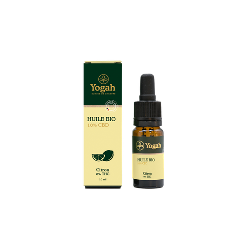 [EAN: 3760338760591] Yogah - Huile Bio 10% Broad Spectrum Citron - 10ml