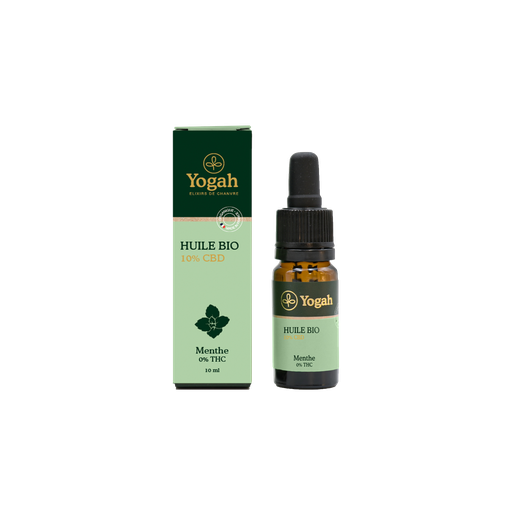 [EAN: 3760338760515] Yogah - Huile Bio 10% Broad Spectrum Menthe - 10ml