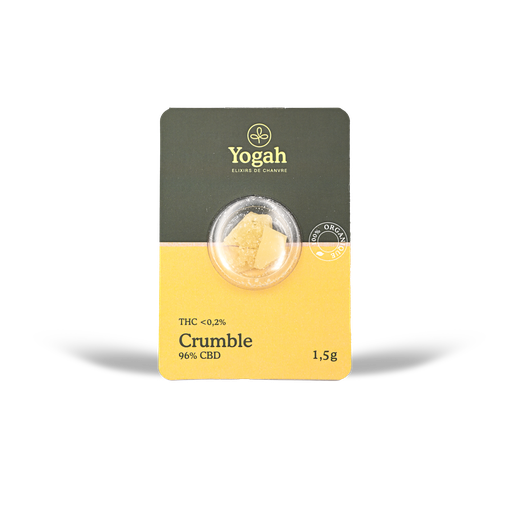 [EAN: 3760338760423] Yogah - Crumble CBD 96% - 1.5g - Blister
